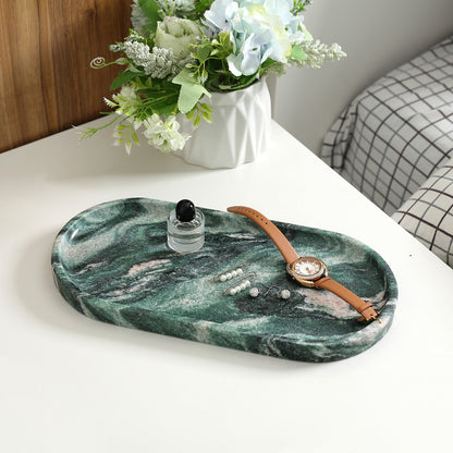 Koville natural stone runway storage tray, 305 x 152 mm