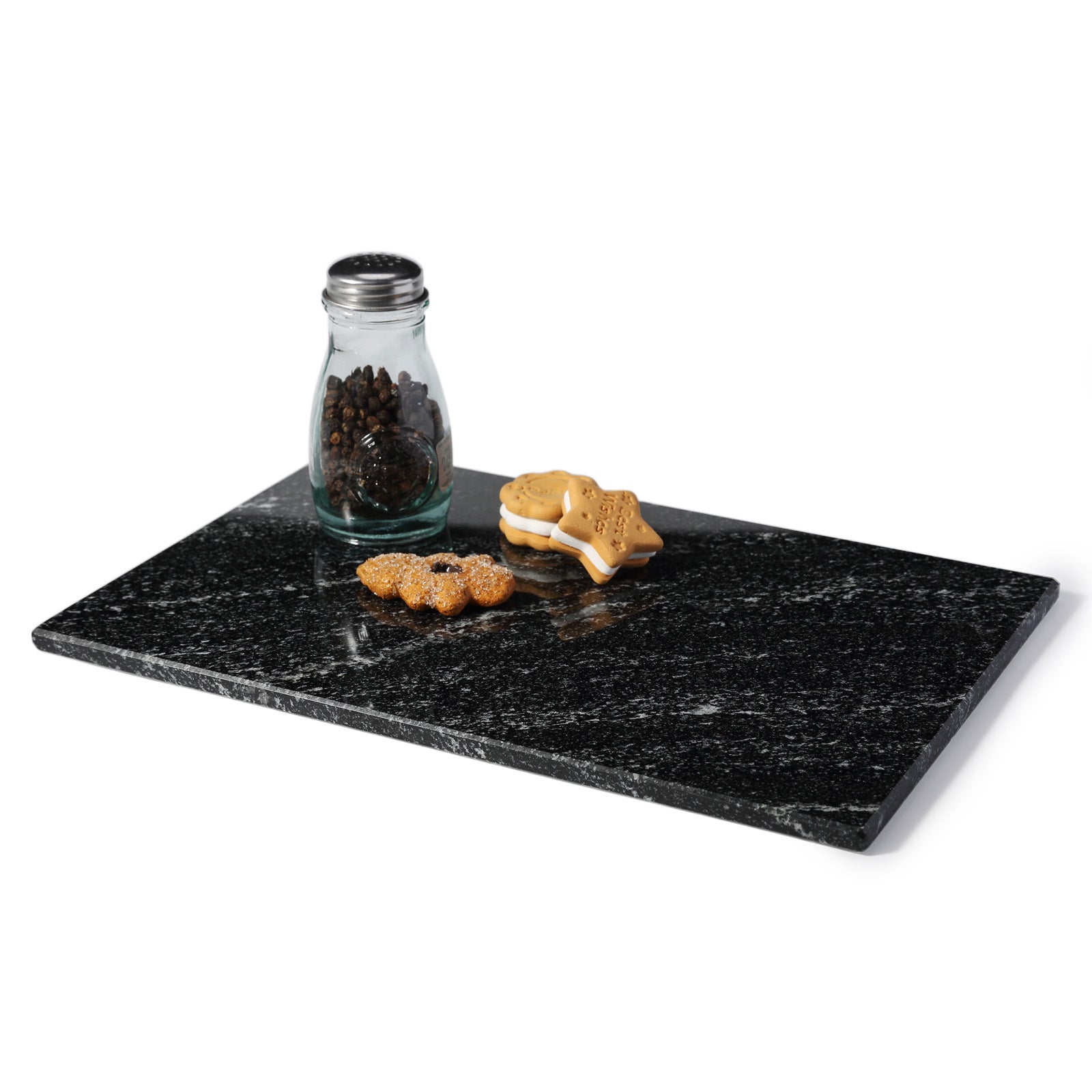 Koville Natural Stone Storage Tray in Via Lactea, 300 x 200 x 10 mm, product view