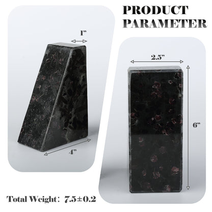 Koville Natural Stone Trapezoid Bookends in Five Sizes in natural stone, product view 69