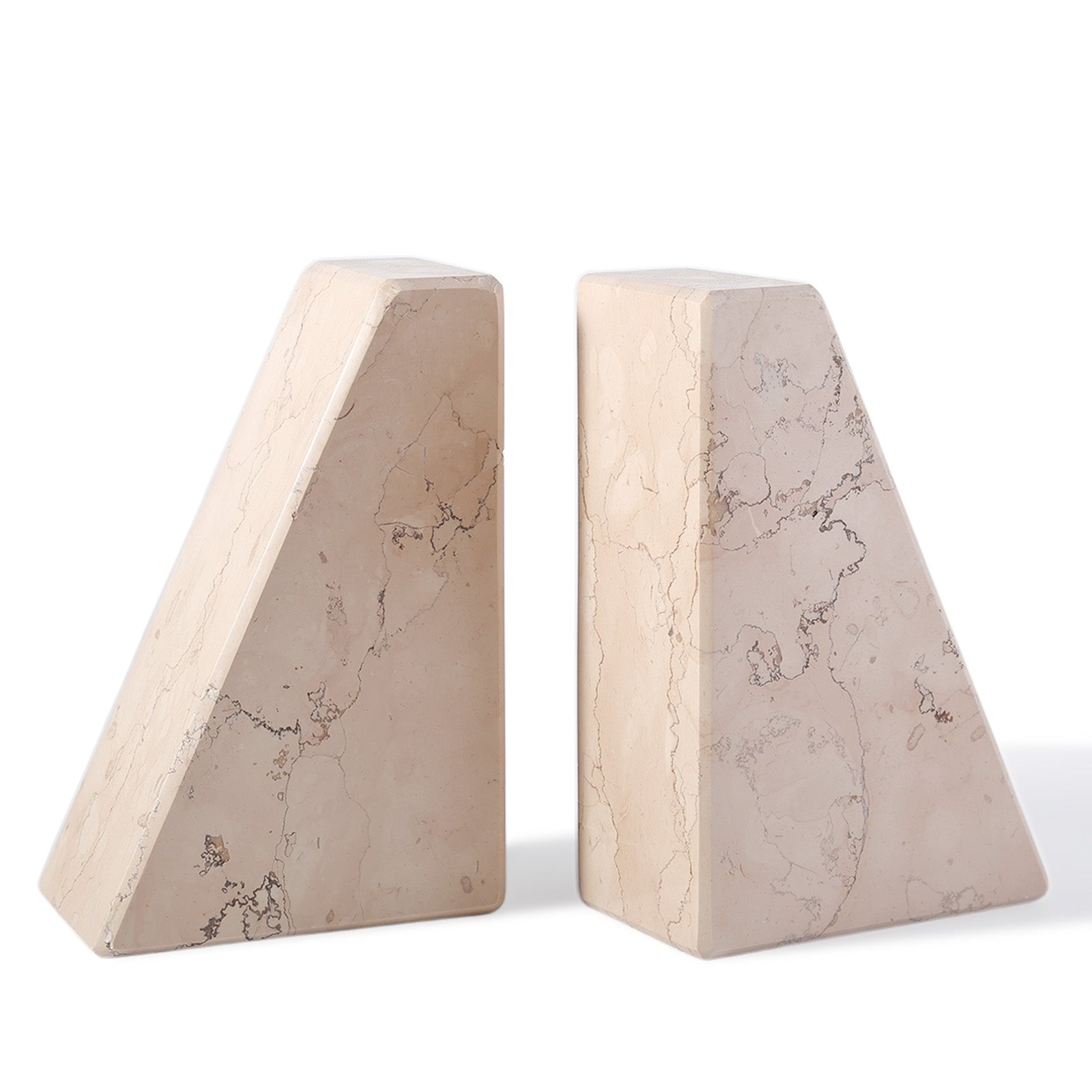 Koville Natural Stone Trapezoid Bookends in Five Sizes in natural stone, product view 66