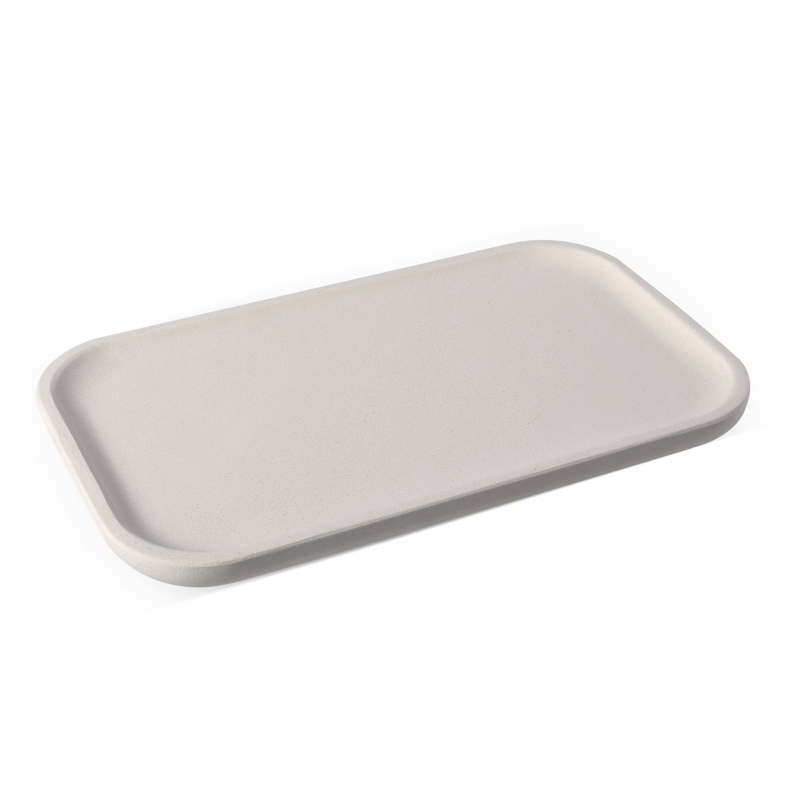 Koville Natural Stone Rectangular Serving Tray for Tables - 350 x 200 in natural stone, product view 2