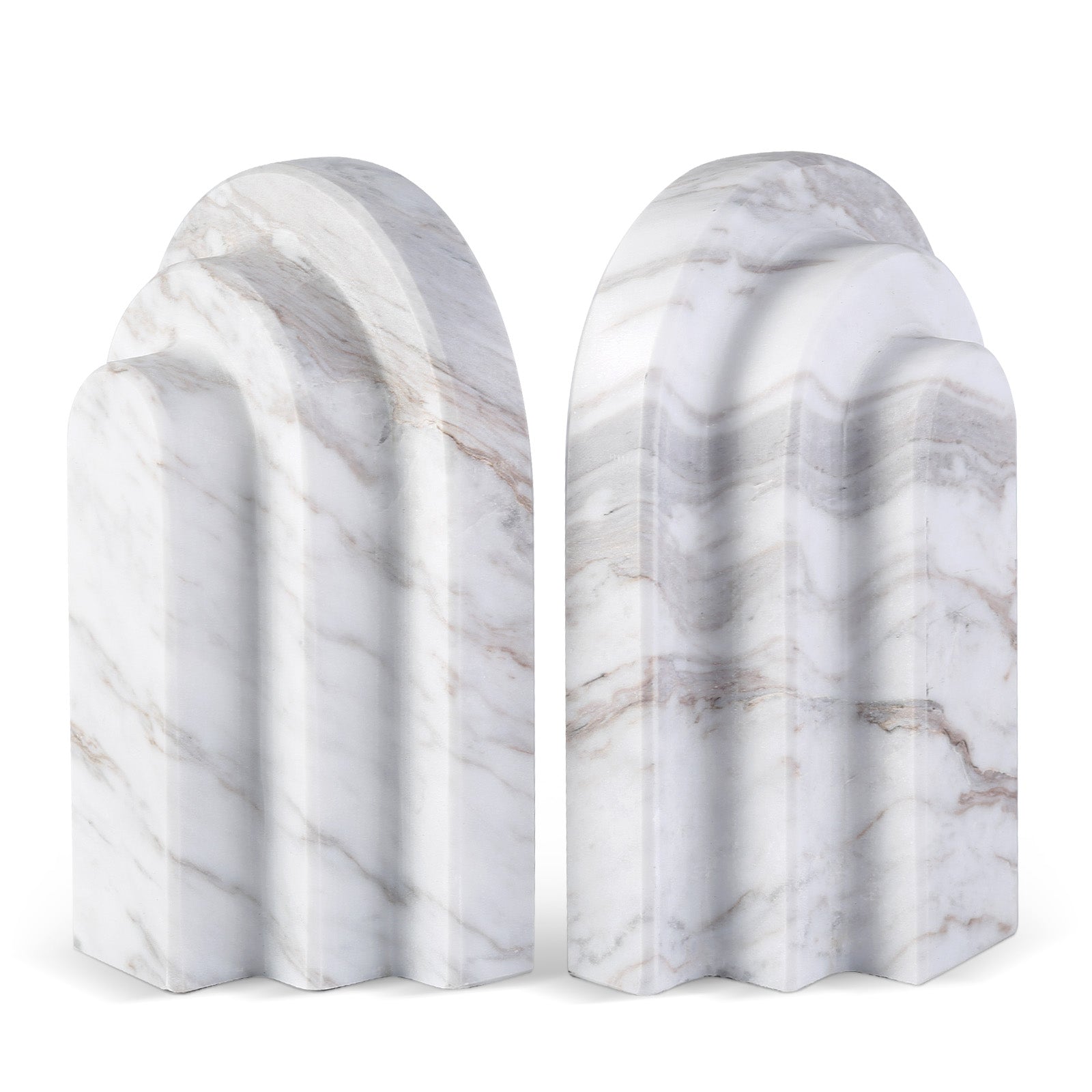 Koville Natural Stone Arena Bookend for Sculptural Shelves - 160*110*60 in natural stone, product view 1
