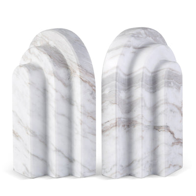 Koville Natural Stone Arena Bookend for Sculptural Shelves - 160*110*60 in natural stone, product view 1
