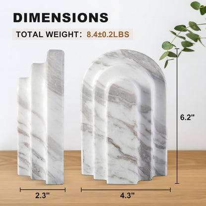 Koville Natural Stone Arena Bookend for Sculptural Shelves - 160*110*60 in natural stone, product view 4