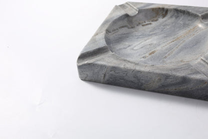 Koville Natural Stone Square Ashtray for Outdoor Tables - 184*184*30 in natural stone, product view 13
