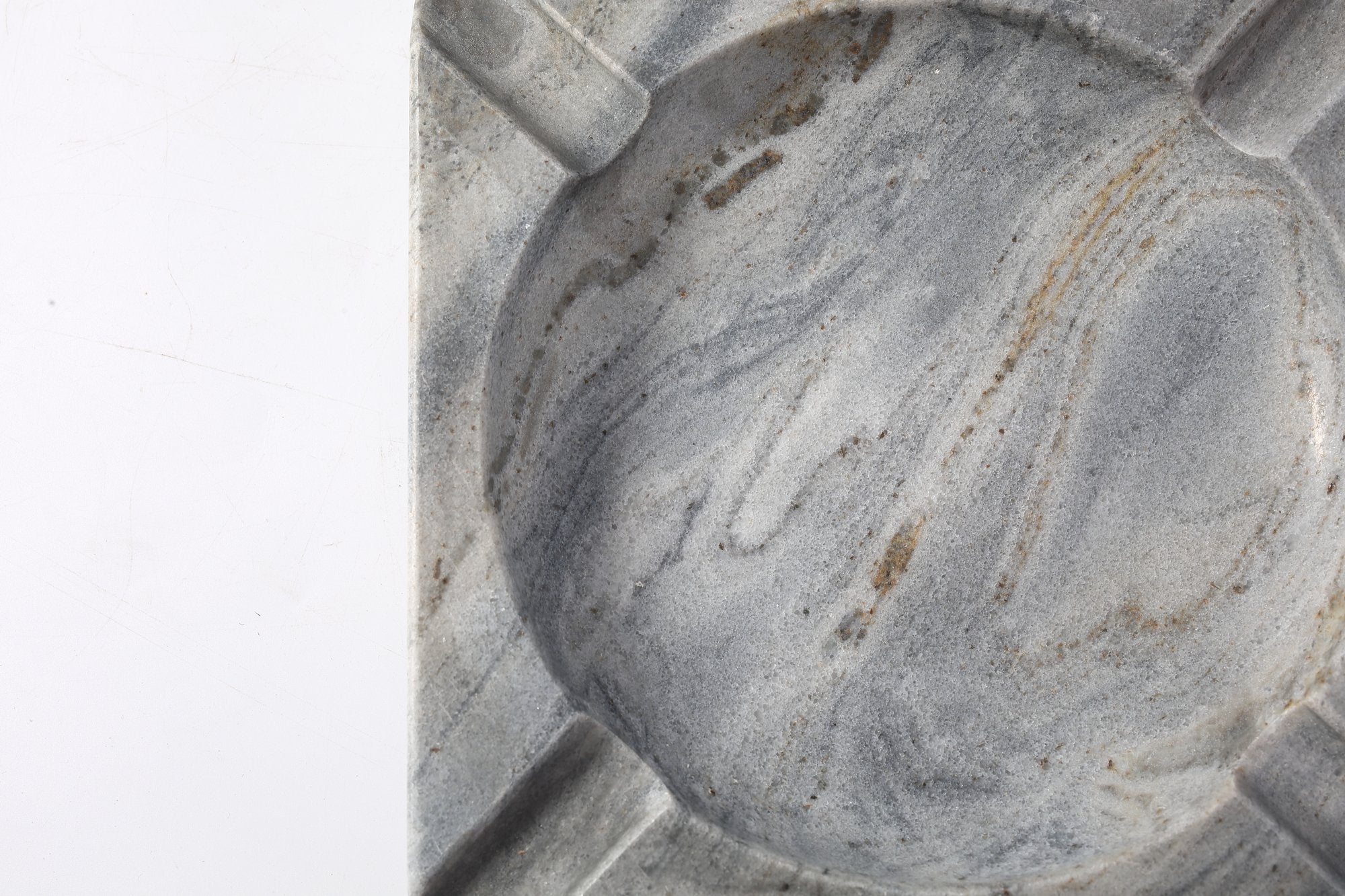 Koville Natural Stone Square Ashtray for Outdoor Tables - 184*184*30 in natural stone, product view 16