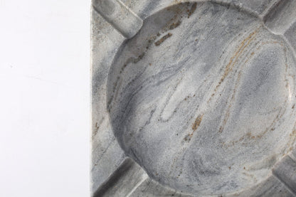 Koville Natural Stone Square Ashtray for Outdoor Tables - 184*184*30 in natural stone, product view 16