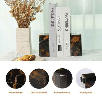 Koville Natural Stone Athenian Column Bookend for Shelves - 110*100*56 in natural stone, product view 4
