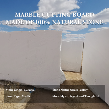Koville Natural Stone Chess Edge Square Trays in Namib Fantasy, product view 1