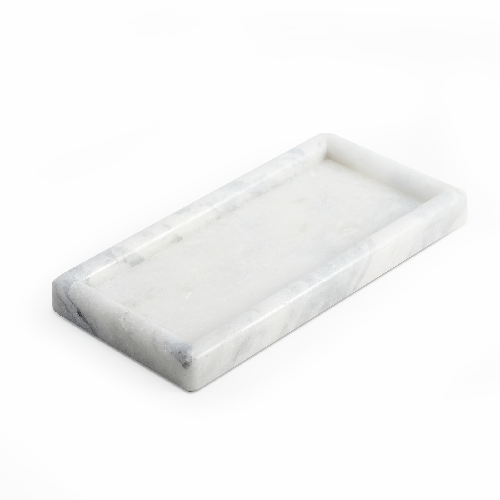 Koville Natural Stone Chess Edge Square Trays in Namib Fantasy, product view 3