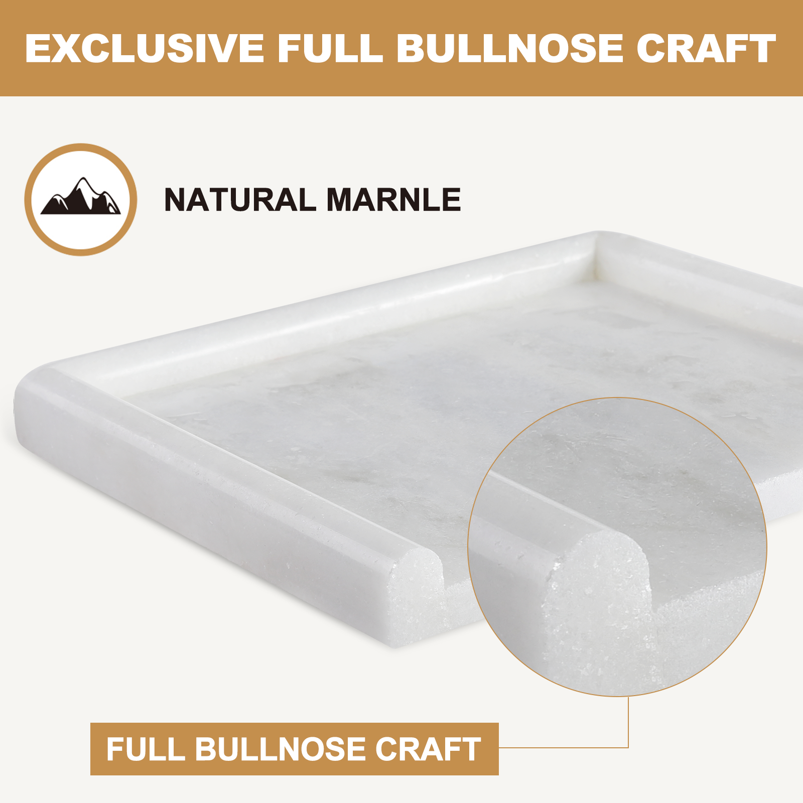 Koville Natural Stone Chess Edge Square Trays in Namib Fantasy, product view 14