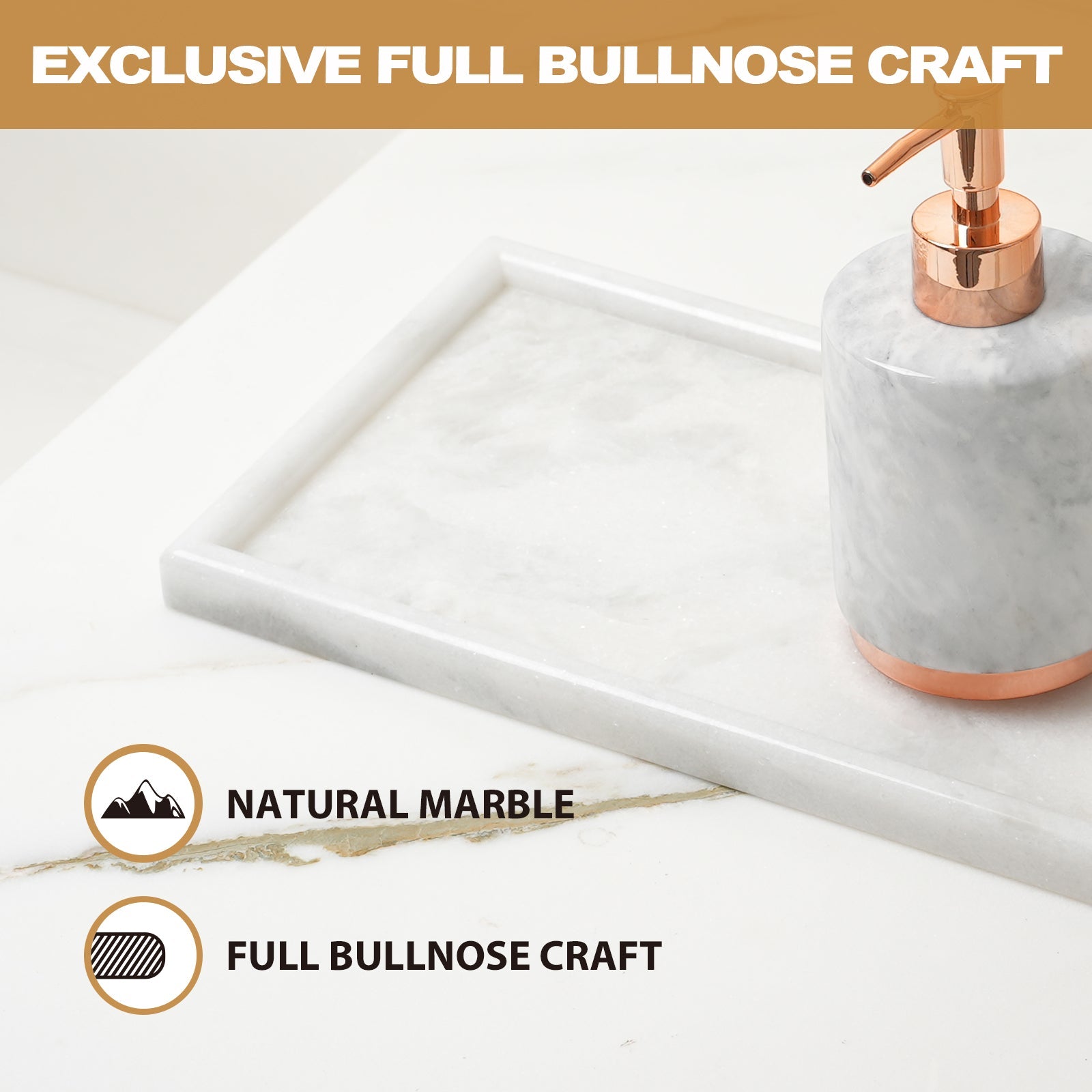 Koville Natural Stone Chess Edge Square Trays in Namib Fantasy, product view 15
