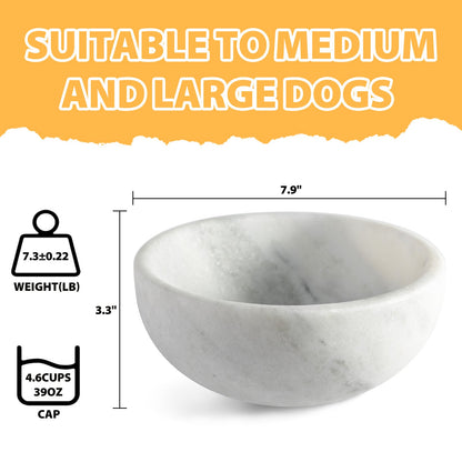 Koville natural stone pet bowl in Namib Fantasy