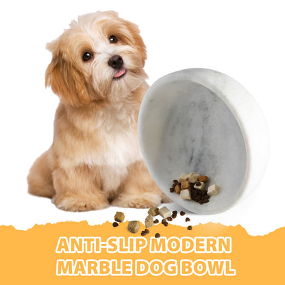 Koville natural stone pet bowl in Namib Fantasy