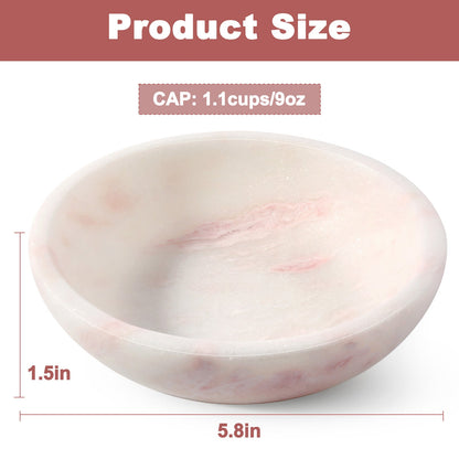 Koville natural stone pet bowl in Namibia Rose