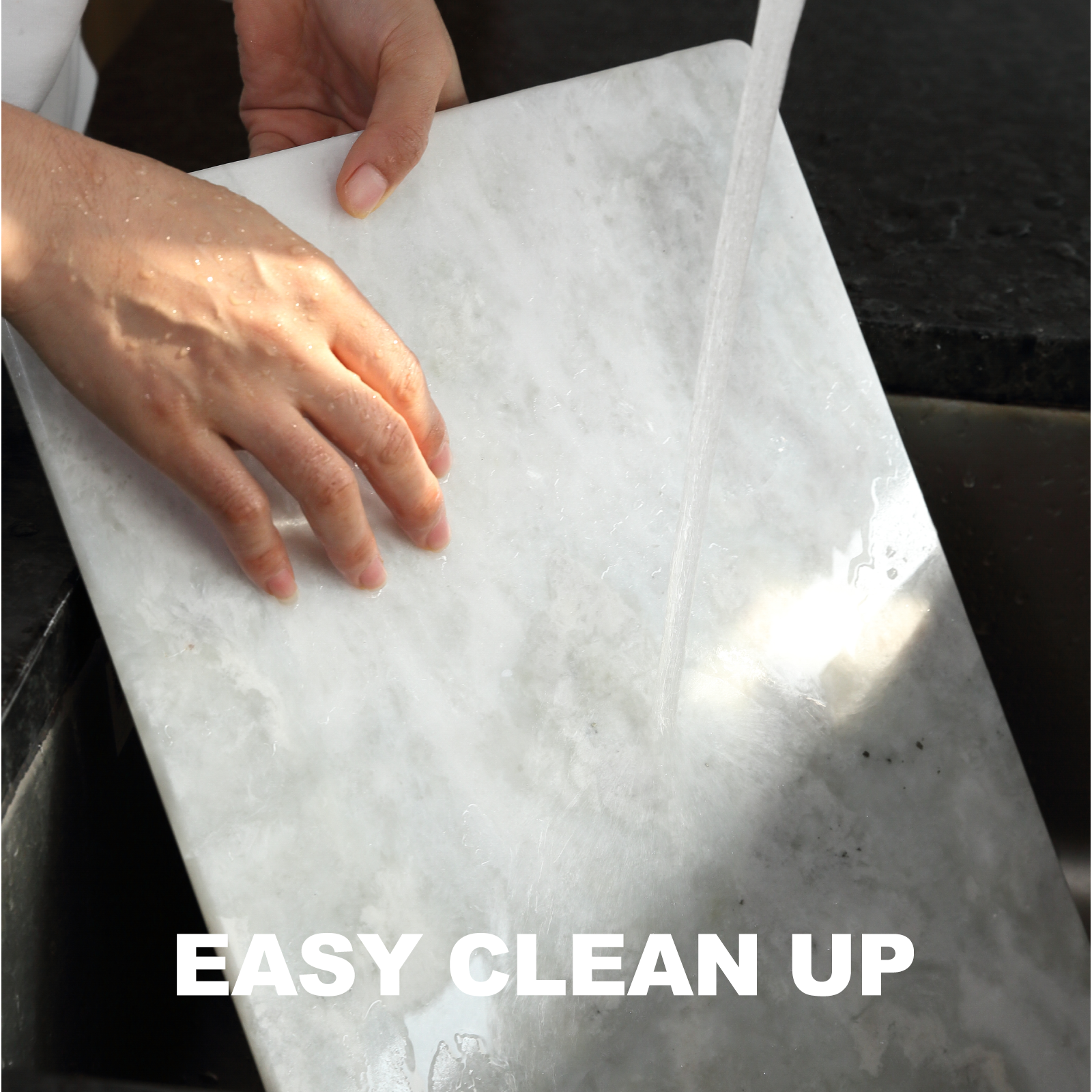 Koville natural stone pastry board in Namib Fantasy