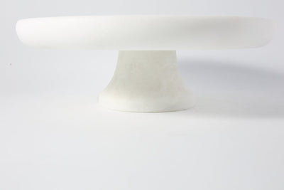 Koville high-footed fruit bowl in natural stone