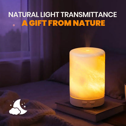 Koville marble humidifier in Namib Bianco