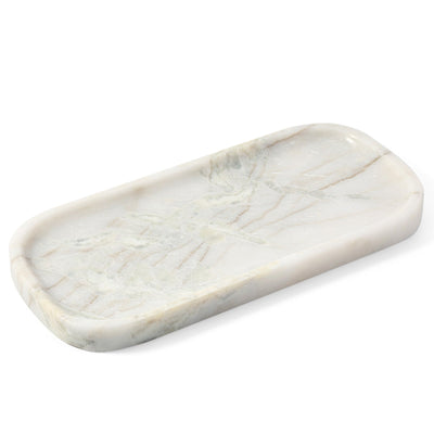 Koville Natural Stone One-Piece Square Trays in Bianco Palomino, product view 23