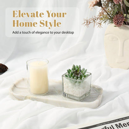 Koville Natural Stone One-Piece Square Trays in Bianco Palomino, product view 26