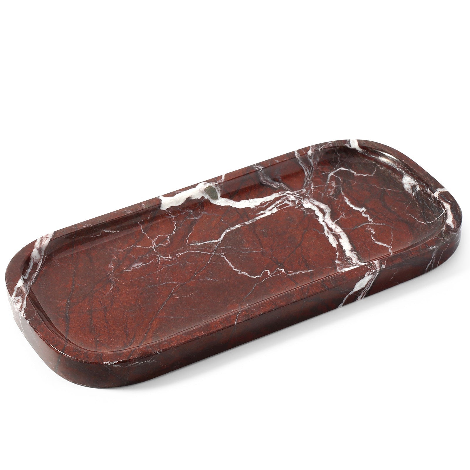 Koville Natural Stone One-Piece Square Trays in Rose Lepanto, product view 35