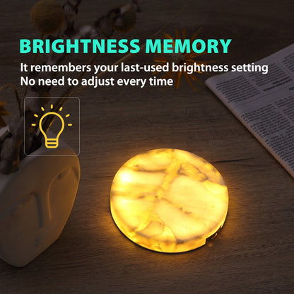 Koville led bar coaster in Bianco Palomino
