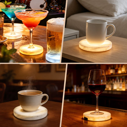 Koville led bar coaster in Namib Bianco