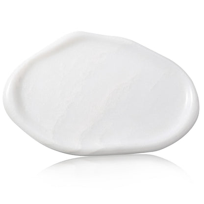 Koville lace edge storage tray for small items in Namib Bianco natural stone