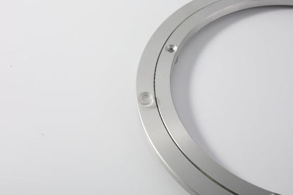 Koville 406 mm lazy susan for table serving in Bianco Carrara natural stone