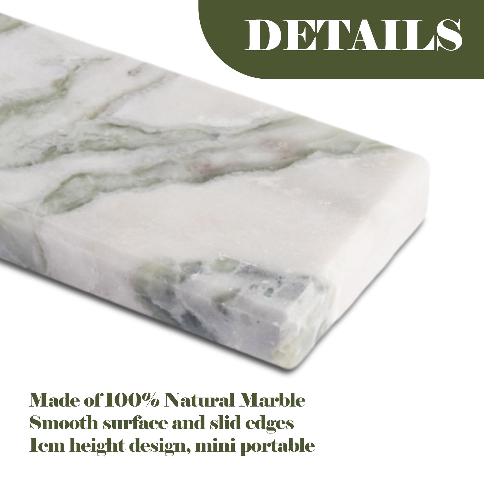 Koville Natural Stone Display Bases in Bianco Palomino, product view 12