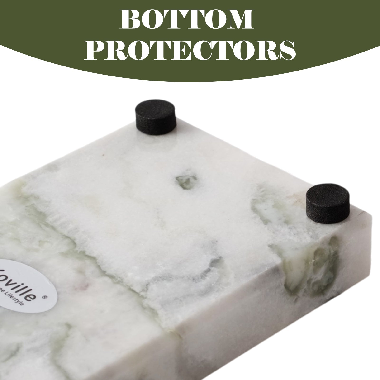 Koville Natural Stone Display Bases in Bianco Palomino, product view 13