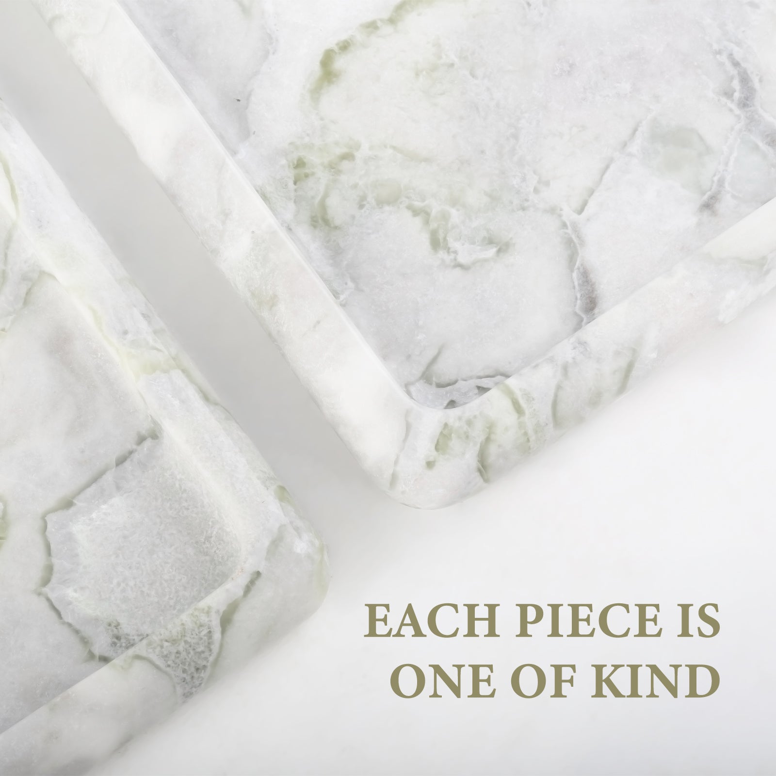 Koville Natural Stone One-Piece Square Trays in natural stone, product view 44