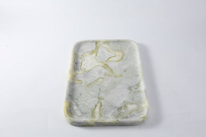 Koville gray decorative tray in natural stone – view 4