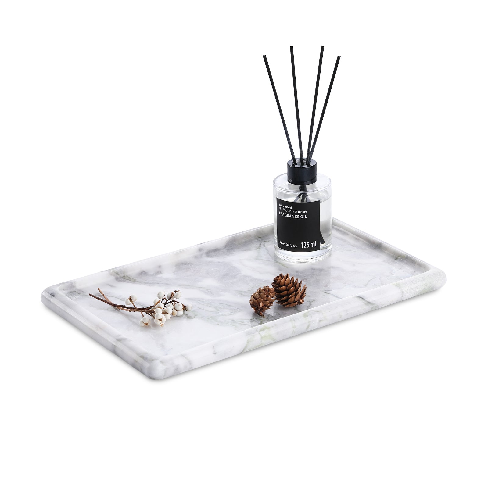 Koville Natural Stone One-Piece Square Trays in natural stone, product view 47