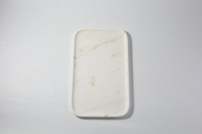 Koville Natural Stone One-Piece Square Trays in Golden Calacatta, product view 53