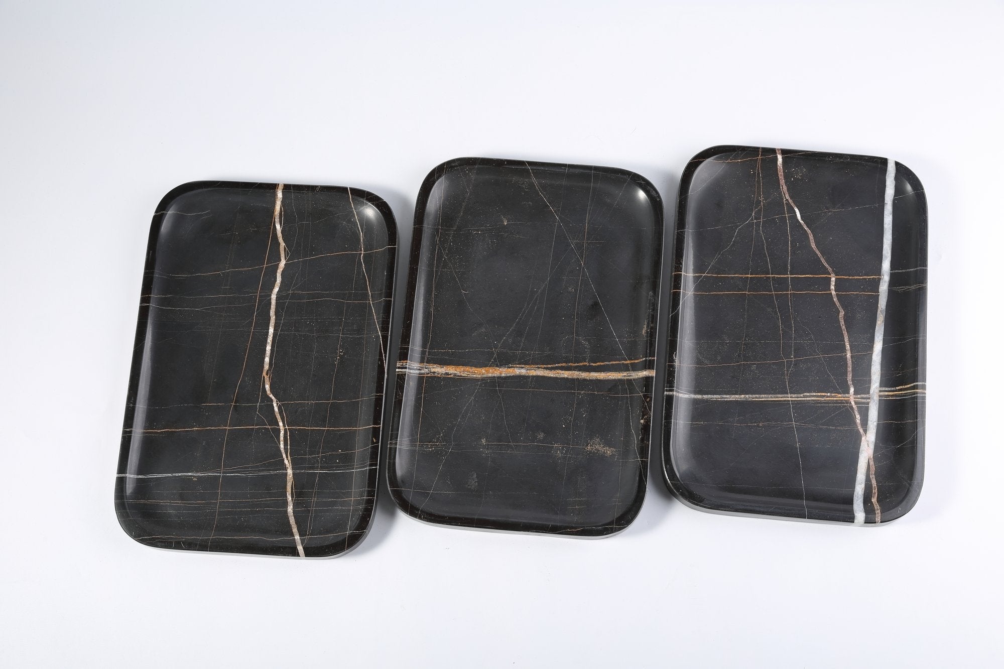 Koville Natural Stone One-Piece Square Trays in Noiraziza, product view 59