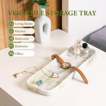 Koville Natural Stone One-Piece Square Trays in Bianco Palomino, product view 78