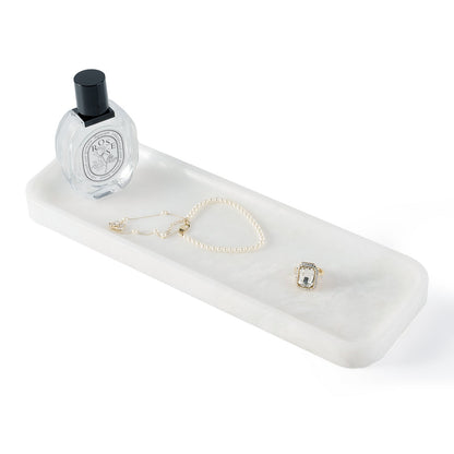 Koville Natural Stone One-Piece Square Trays in Namib Bianco, product view 79