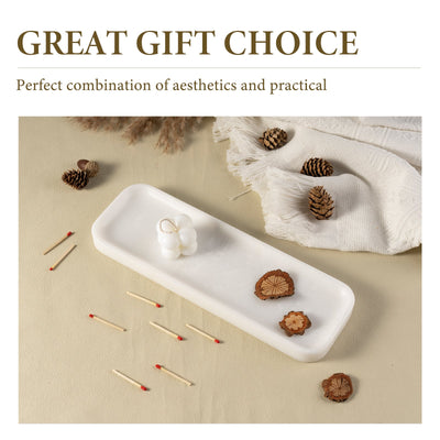 Koville Natural Stone One-Piece Square Trays in Namib Bianco, product view 82