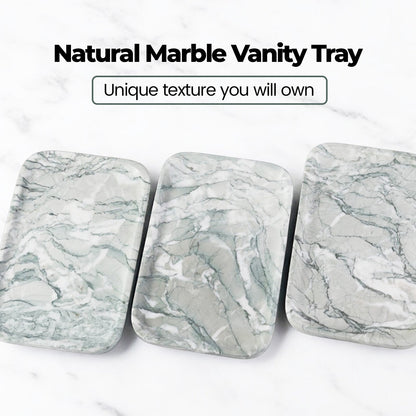 Koville Natural Stone One-Piece Square Trays in Light green verda antique, product view 110