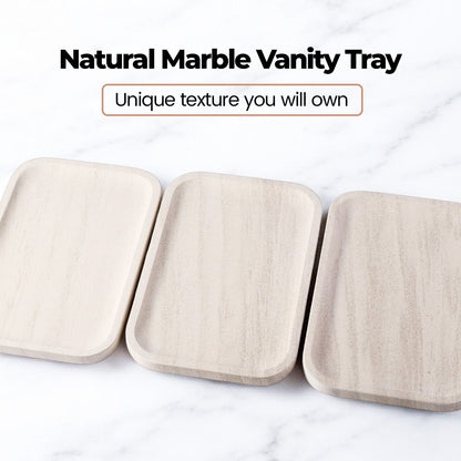 Koville Natural Stone One-Piece Square Trays in Moca Cream Media, product view 115