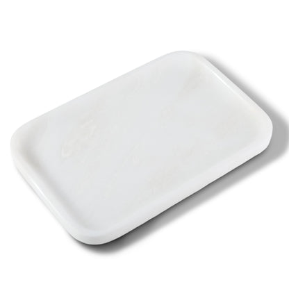 Koville Natural Stone One-Piece Square Trays in Namib Bianco, product view 118