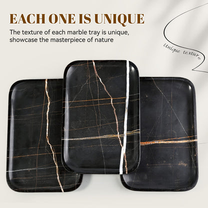Koville Natural Stone One-Piece Square Trays in Noiraziza, product view 127