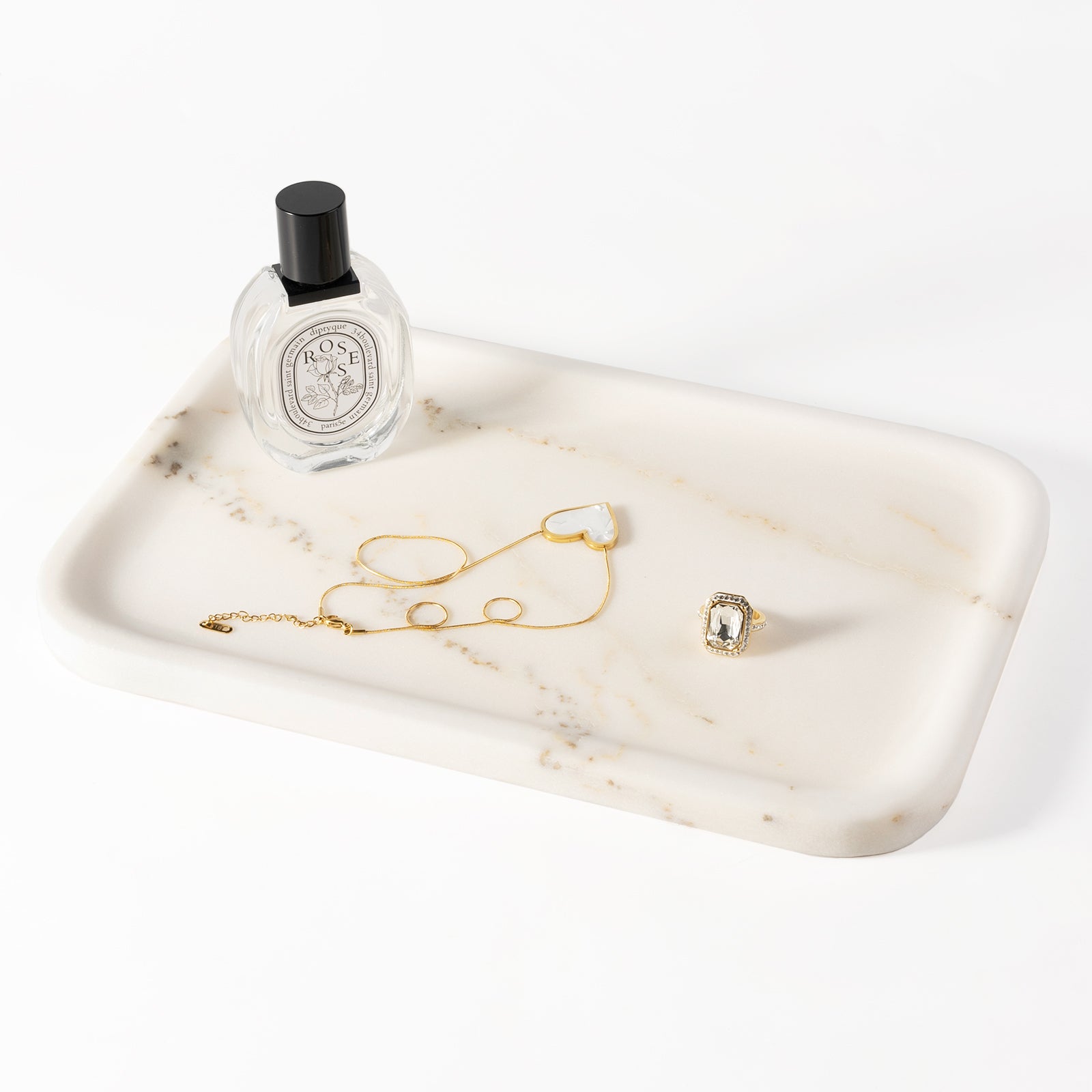 Koville Natural Stone One-Piece Square Trays in natural stone, product view 128