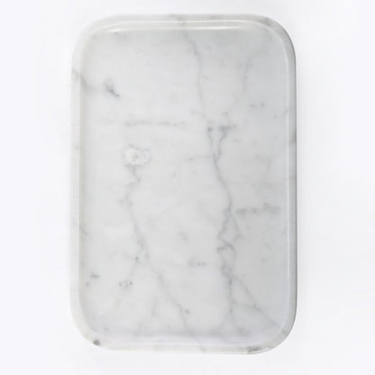 Koville Natural Stone One-Piece Square Trays in Statuario, product view 162