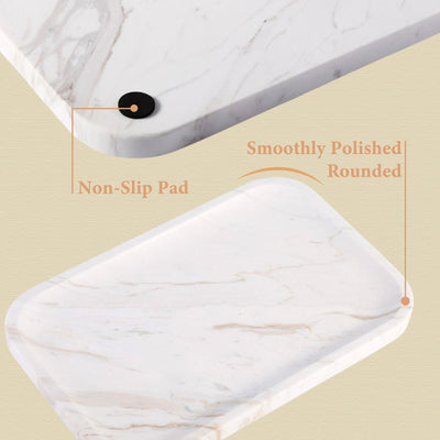 Koville Natural Stone One-Piece Square Trays in Volakas, product view 166