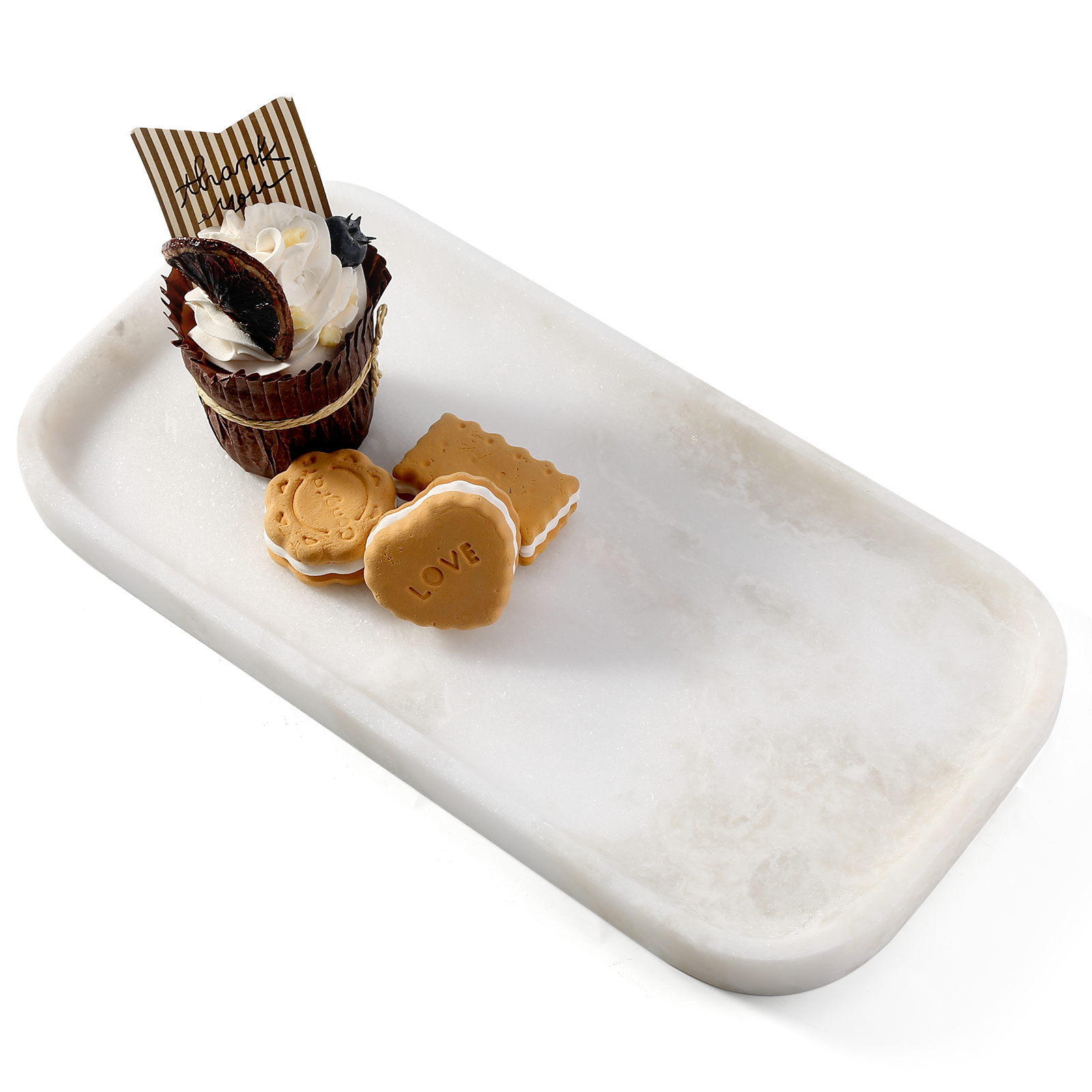 Koville Natural Stone One-Piece Square Trays in Namib Fantasy, product view 171