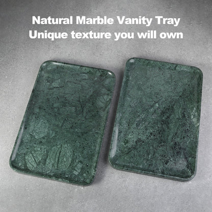 Koville Natural Stone One-Piece Square Trays in Indian Green, product view 175