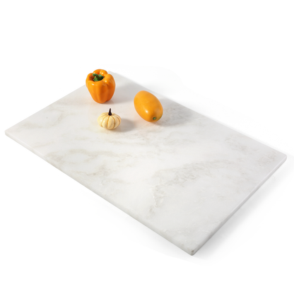Koville natural stone pastry board in Namib Bianco