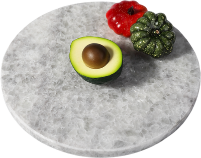 Koville round natural stone pastry board - Koville_Marble_Pastry_Board_-_round_D_280_Azul_Cristallo_1.png